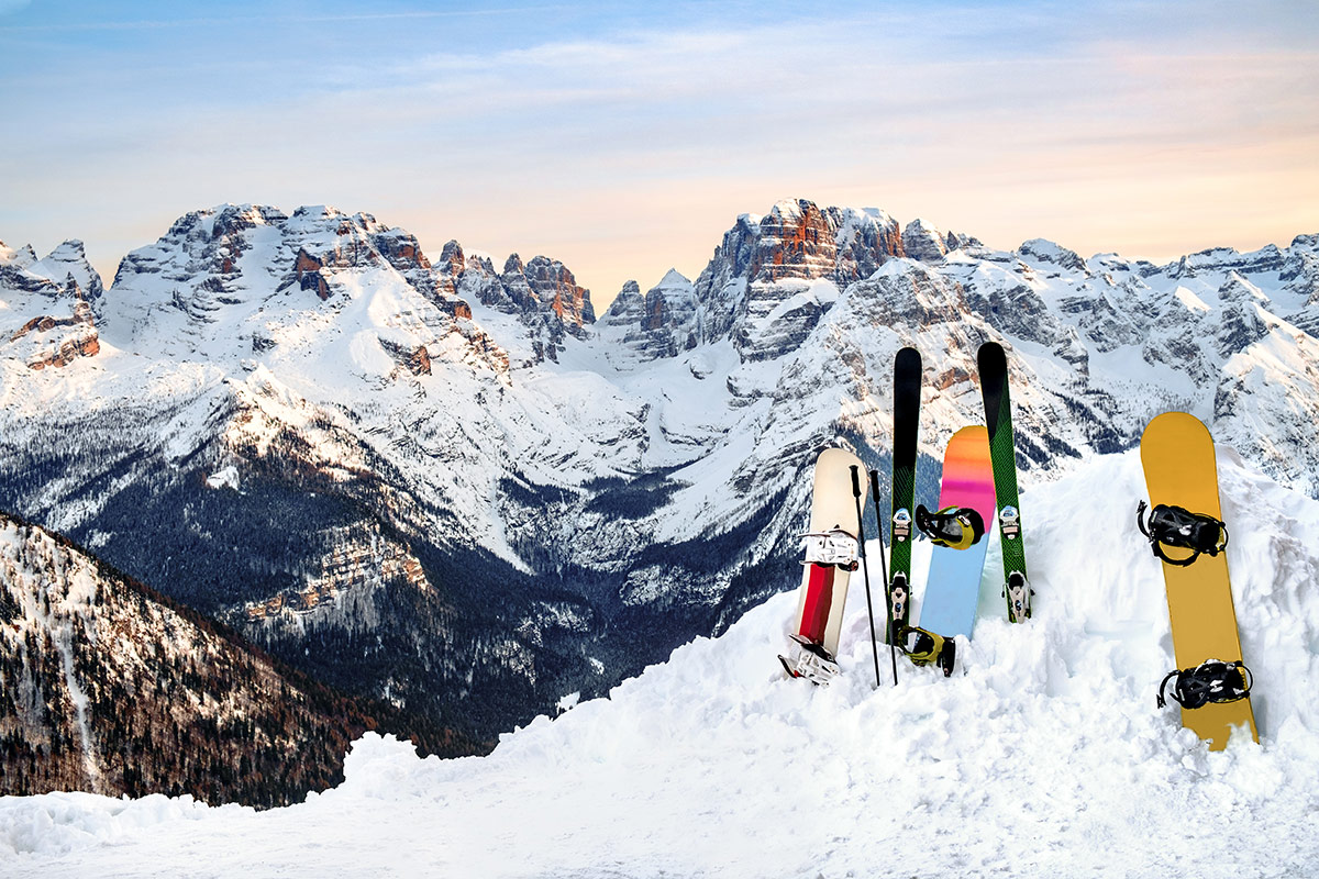 ¿Snowboard o esquí alpino? Calorías quemadas, beneficios y daños.