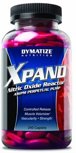 Amazon.com: Dymatize Nutrition Xpand Nitric Oxide Reactor, 240 Caplets: Health &amp; Personal Care